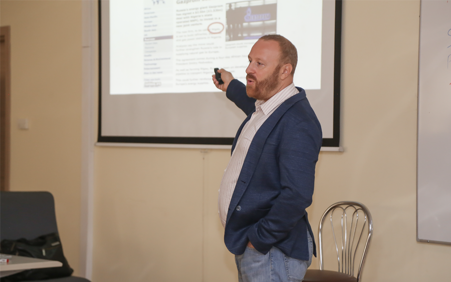Выпускник МВА МИРБИС Максим Лобанов прочитал лекцию для слушателей Университета Претории (ЮАР)