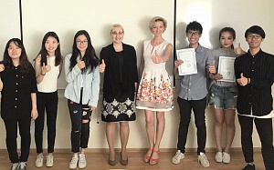 Группа студентов Гонконгского политехнического университета на практике в Институте МИРБИС. Фотоотчет